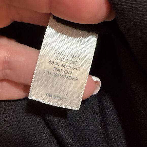 Pure J Jill Womens Small Pima Cotton Knit Straight Leg Pants Modal Lounge Cozy - Picture 5 of 6